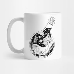 Whale In The Bottle Mug